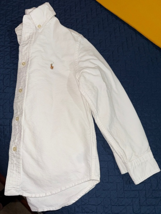 Polo Ralph Lauren Other - Polo by Ralph Lauren White Button-Down Shirt with Embroidered Pony
